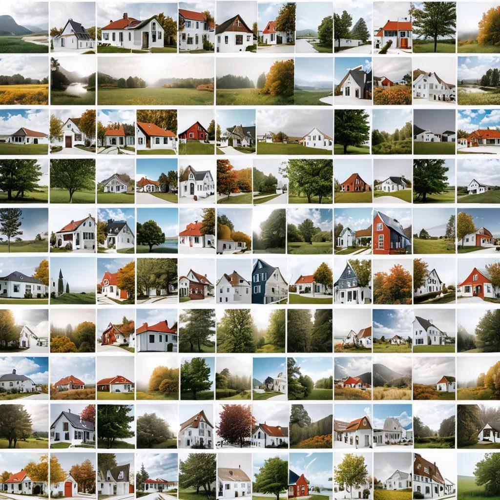 A beautifully organized digital montage showcasing a variety of stunning photographs in a dynamic grid layout, blending nature, architecture, and people. Include elements like a digital storage cloud, a sleek camera, and tools for editing and sharing photos. Use vibrant colors and soft lighting to create an inviting atmosphere. The background should be minimalist yet modern, emphasizing the photos. super-realistic. vibrant colors. white background.